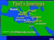 Paul&#039;s 2nd Missionary Journey
